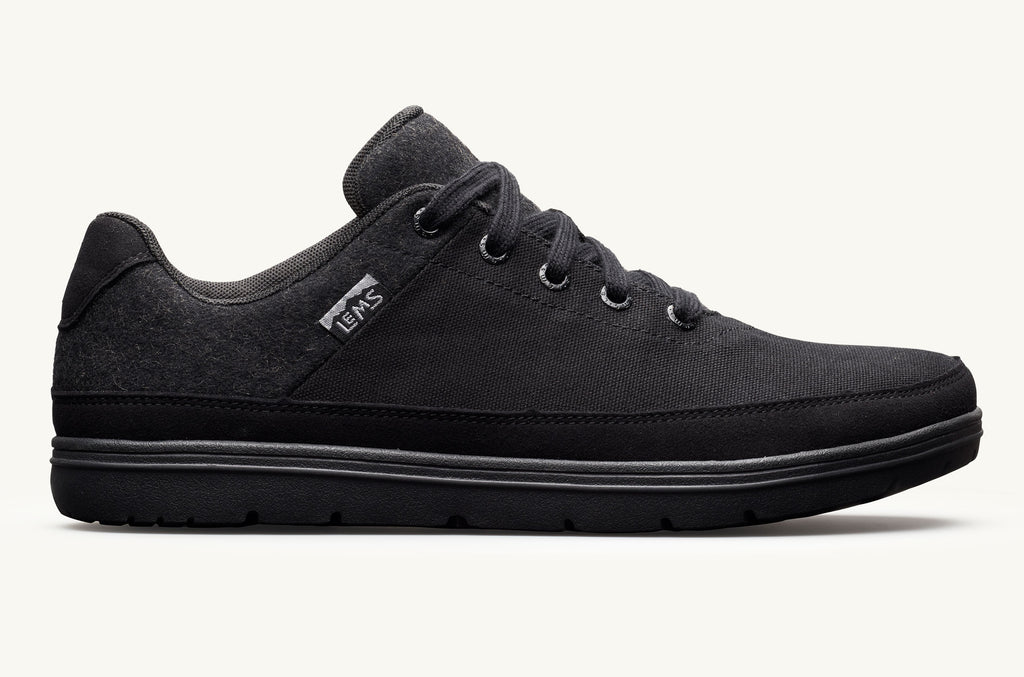 Black Men's Lems Shoes Chillum | TAE2090FL