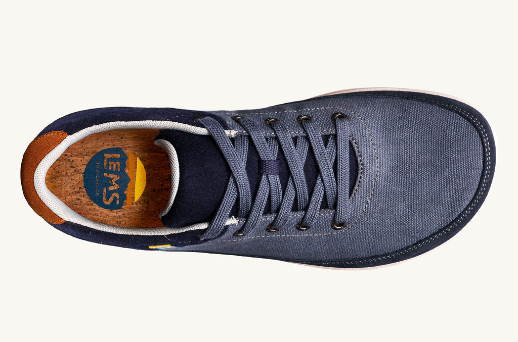 Blue Men's Lems Shoes Chillum | CKO3226II