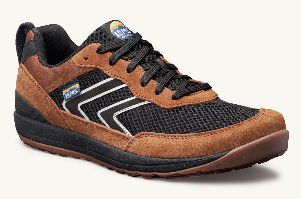 Brown Black Men's Lems Sneakers Primal Pursuit | RUF8924FH