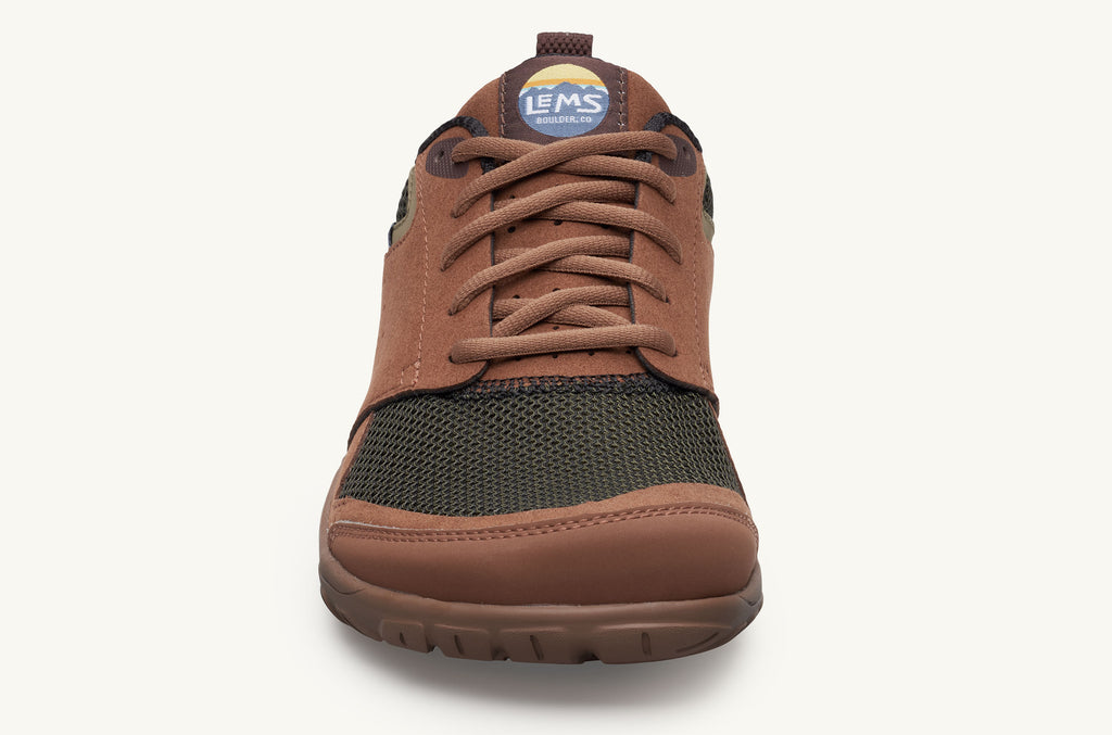 Brown Green Men's Lems Sneakers Primal Zen | ROR2723ZF