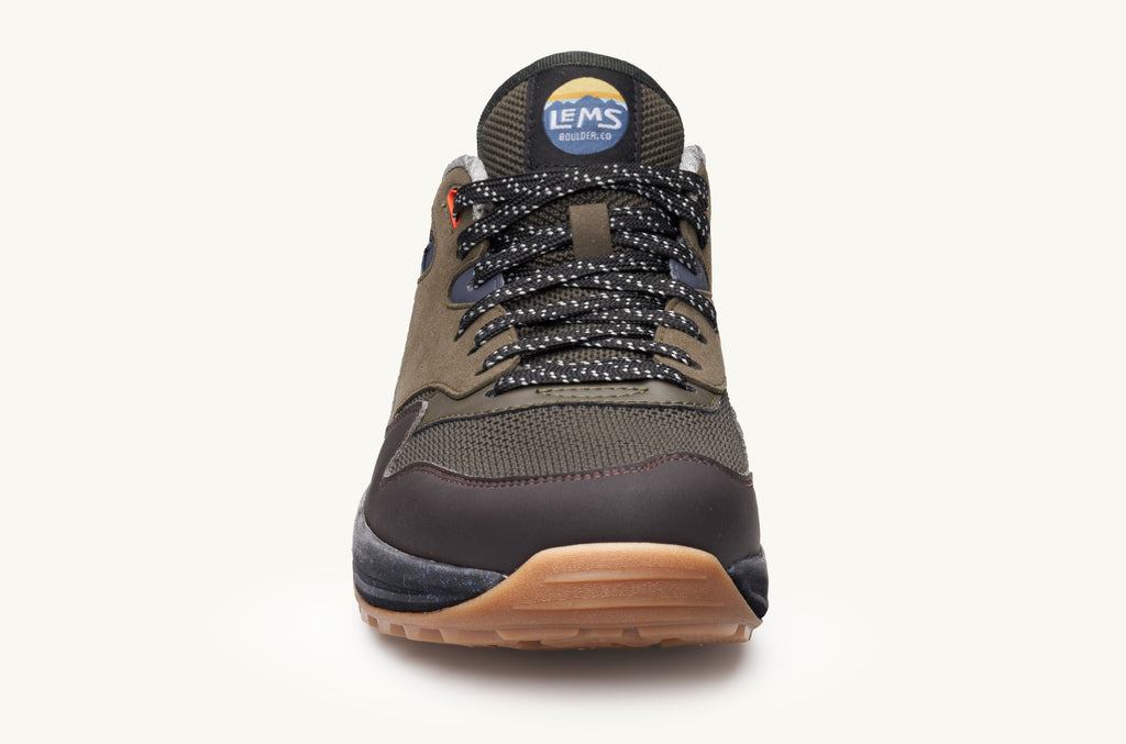 Brown Green Men's Lems Sneakers Trailhead | IBR5616OH