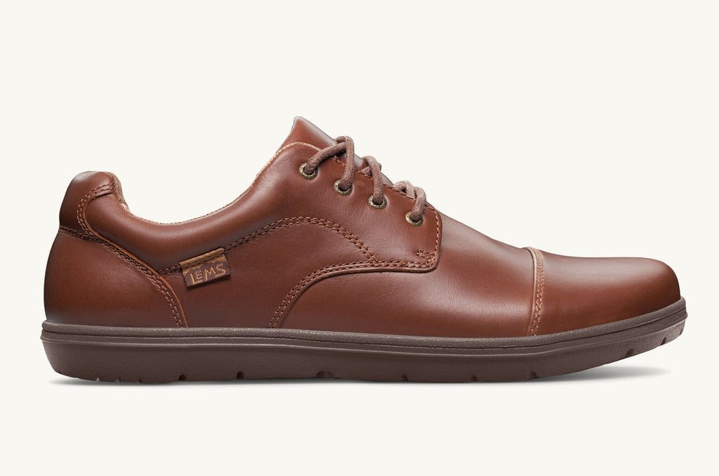 Brown Women's Lems Oxford Shoes Nine2Five | QMX173VL