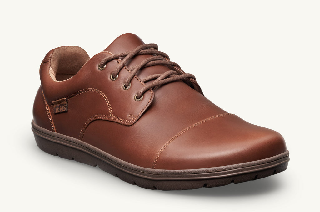 Brown Women's Lems Oxford Shoes Nine2Five | QMX173VL