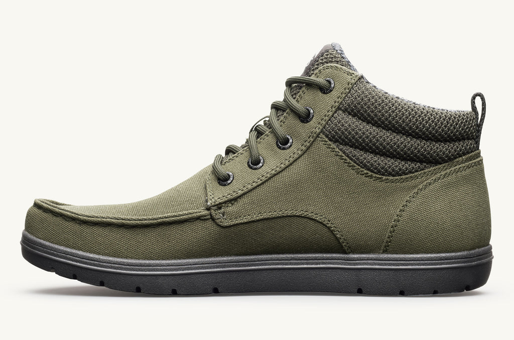 Green Men's Lems Vegan Boots Boulder | QGS4029ED