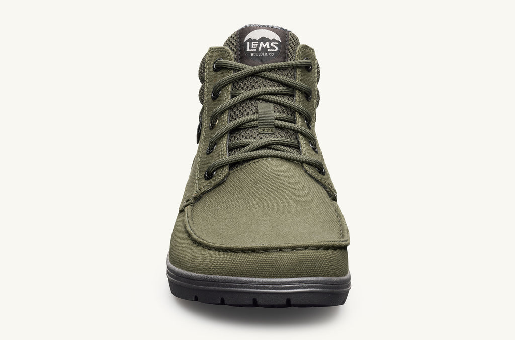 Green Men's Lems Vegan Boots Boulder | QGS4029ED