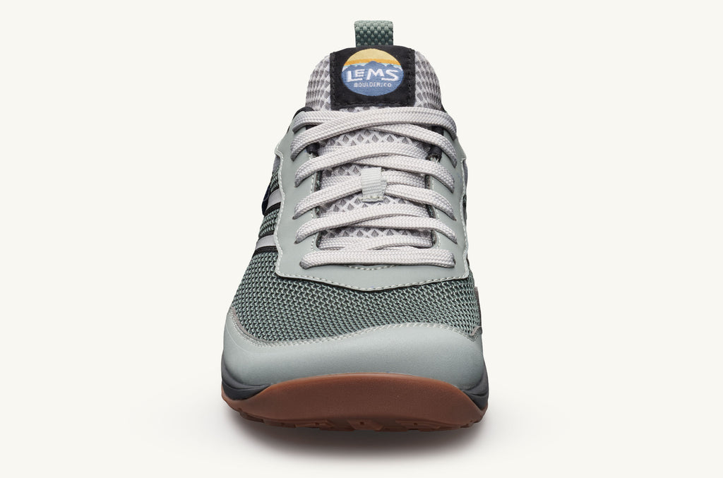 Green White Women's Lems Sneakers Primal Pursuit | IBF2792HH