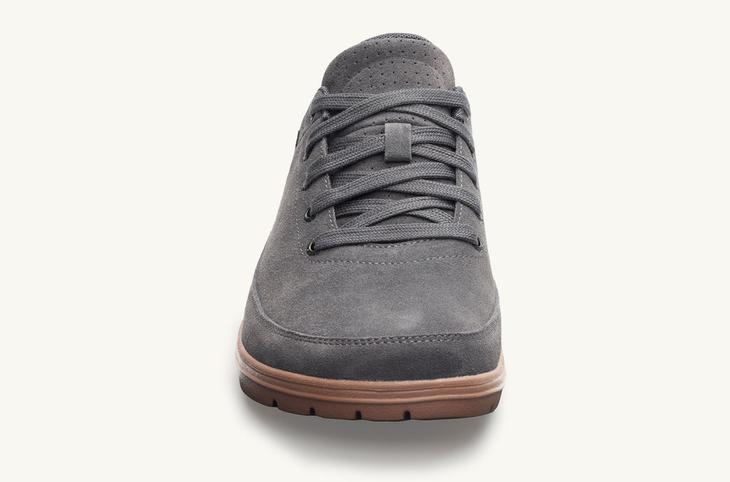 Grey Men's Lems Suede Shoes Chillum | TAV4531QV