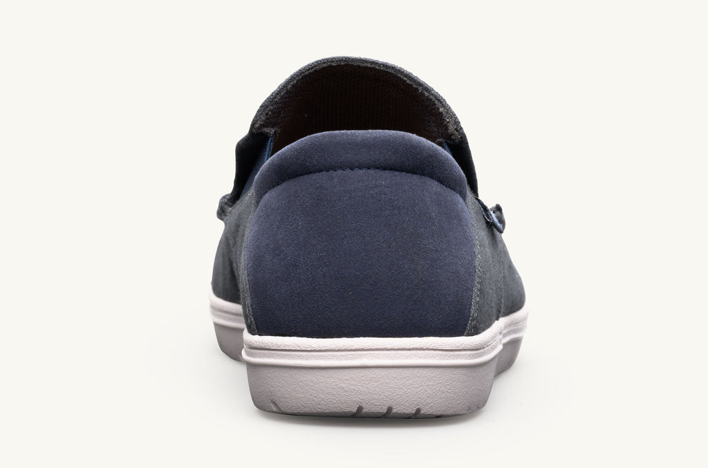 Grey Navy Men's Lems Slip On Shoes Drifter | HRX1311QF