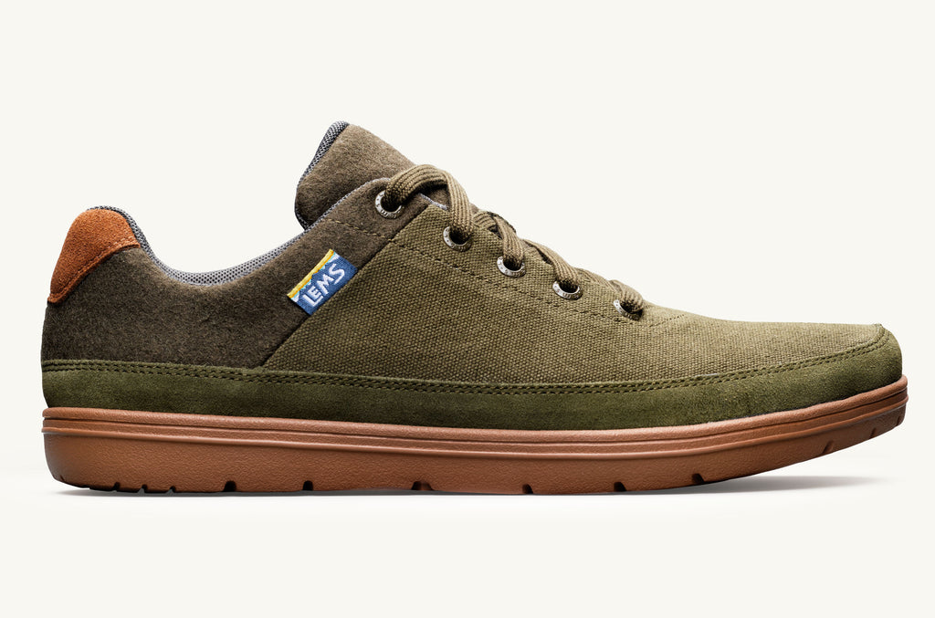 Olive Men's Lems Shoes Chillum | HNS5396RV