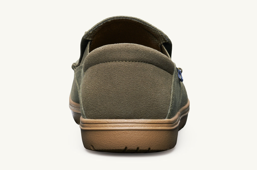 Olive Men's Lems Slip On Shoes Drifter | WIY9976OG