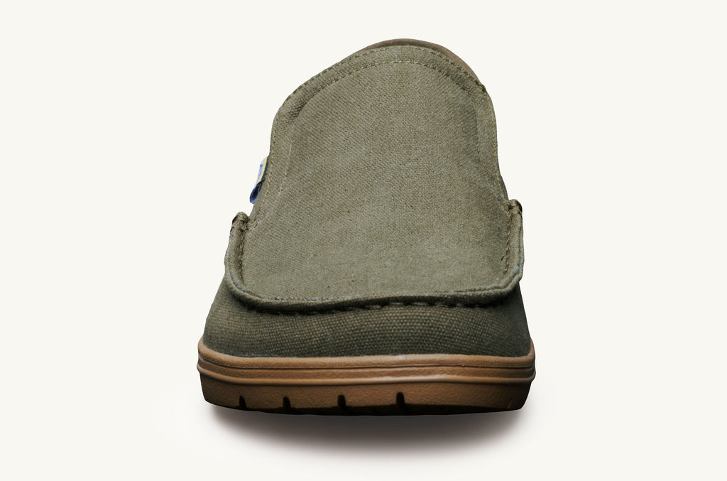 Olive Men's Lems Slip On Shoes Drifter | WIY9976OG