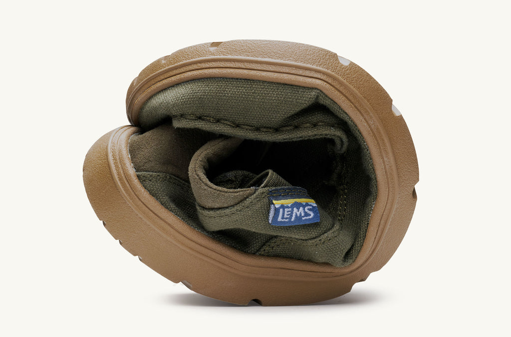 Olive Men's Lems Slip On Shoes Drifter | WIY9976OG