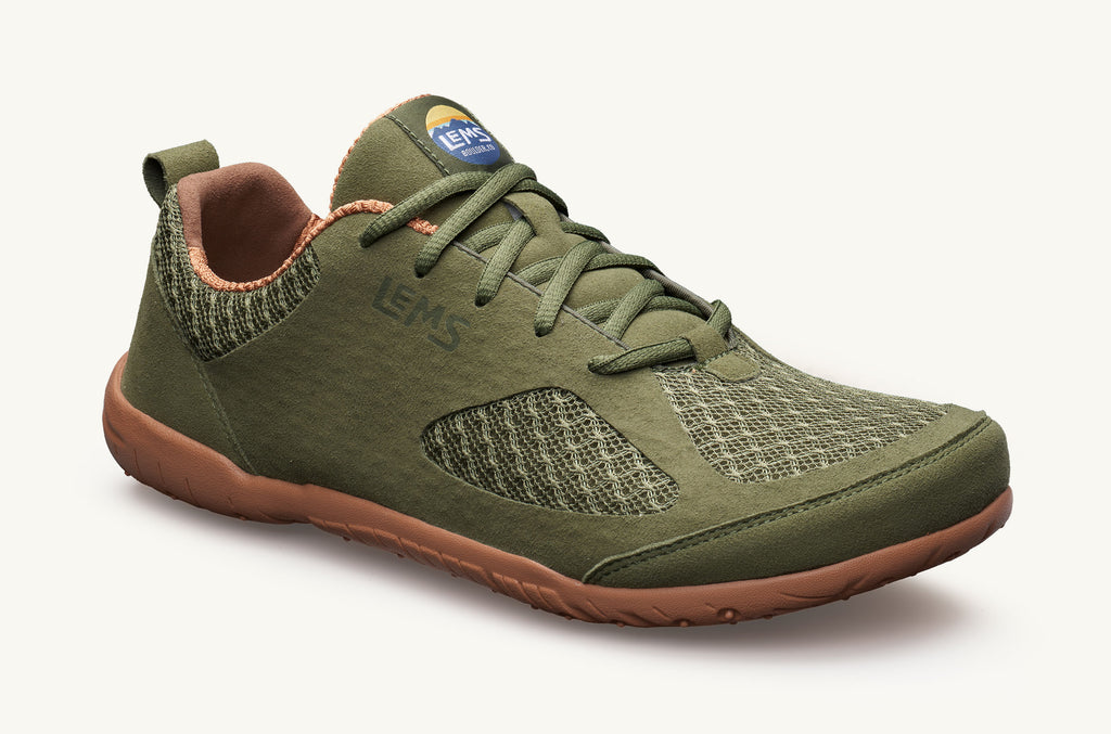 Olive Men's Lems Sneakers Primal 2 | IUO9486KL